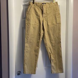 Lands End field pant desert tan sz 10